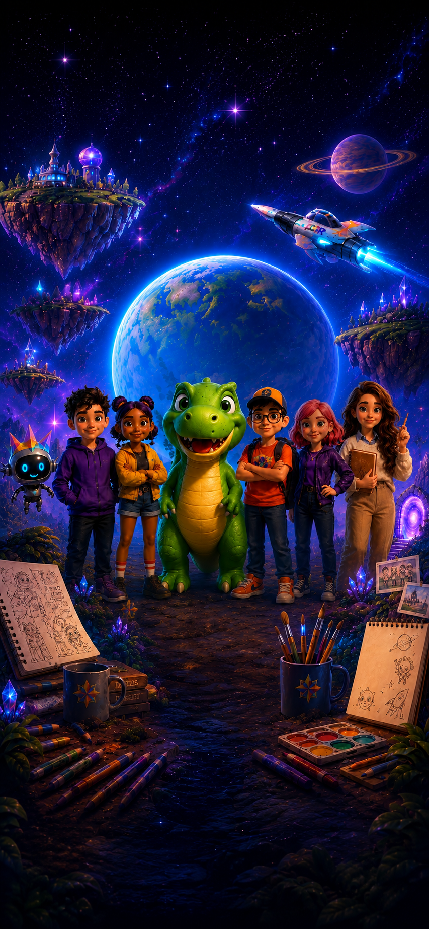 COR Studio world with original characters